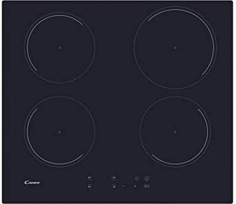 Table de cuisson à induction 4 zones Candy CI642C - Commandes tactiles - Minuteur intégré - 7100W - 59cm