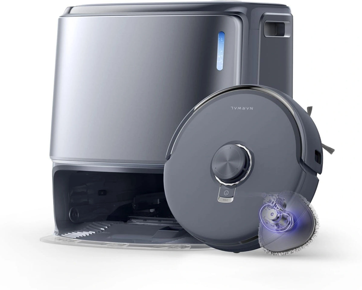 Aspirateur Robot NARWAL Freo Z10 Ultra - Nettoyage Avancé 18000Pa, Lavage et Séchage Automatique, Station Multifonction