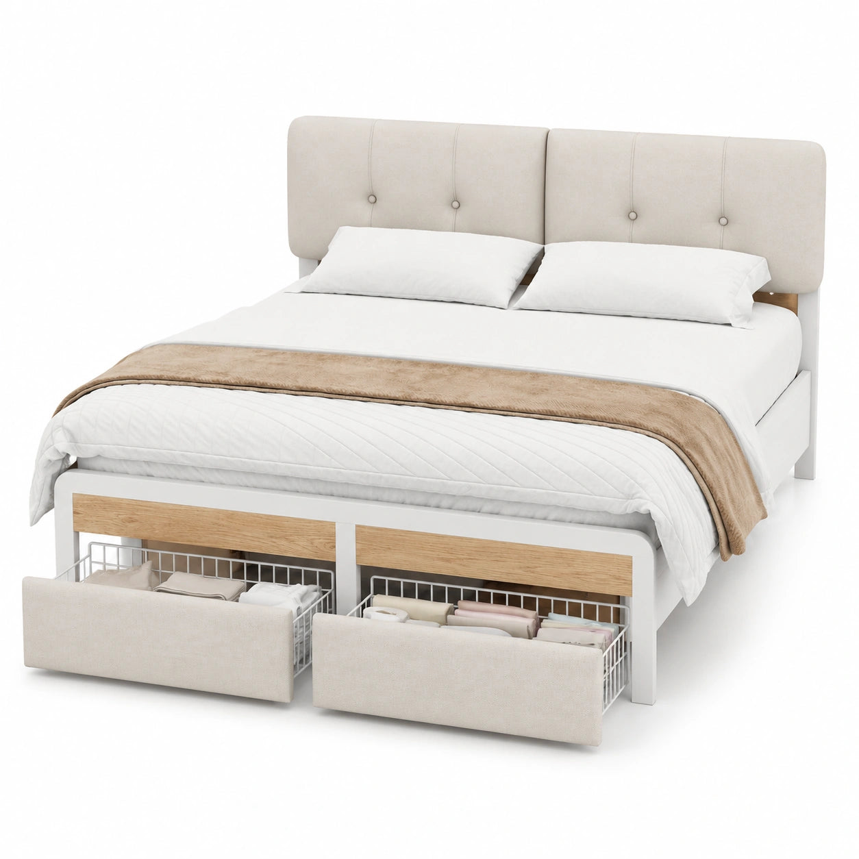 lit-double-avec-sommier-et-led-140x190-cm-tiroirs-integres-tete-de-lit-reglable-uqzipr7117xn