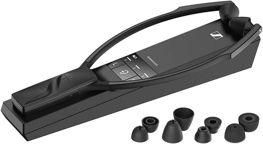 Casque Sans Fil Sennheiser RS 5200 pour TV - Son Clair, Profils Audition, Mode Clarté, Léger, Connexions Variées