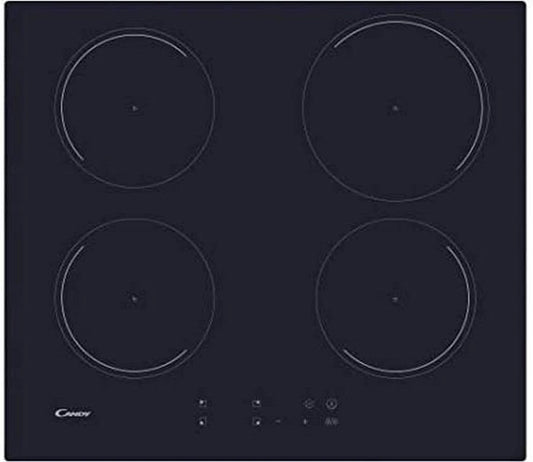 Table de cuisson à induction 4 zones Candy CI642C - Commandes tactiles - Minuteur intégré - 7100W - 59cm