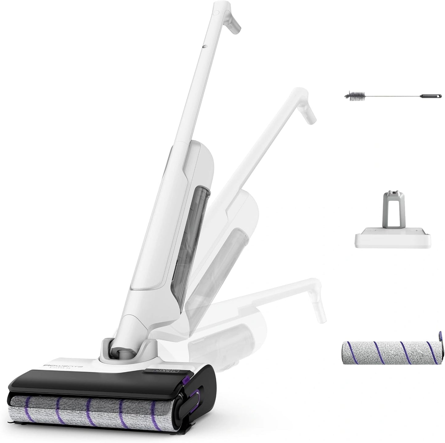 Aspirateur Balai Rowenta X-Clean 10, Nettoyage en Profondeur sans Fil, Fonction Auto-Nettoyage, Longue Autonomie 60min, Idéal pour Tapis et Poils d'Animaux