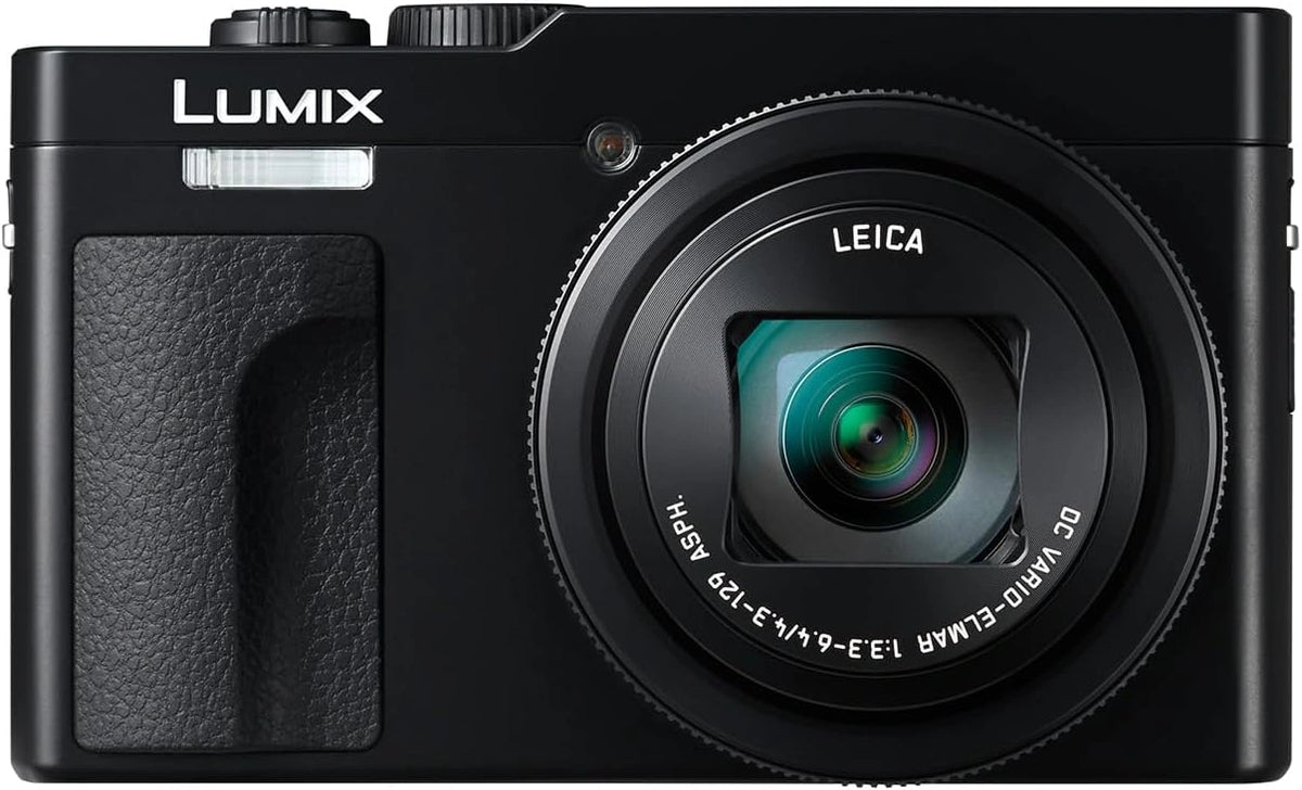 Panasonic Lumix TZ99 Appareil Photo Compact avec Zoom Leica 30x, Capteur 20.3MP, Écran Tactile Inclinable, 4K et Connectivité Sans Fil Noir