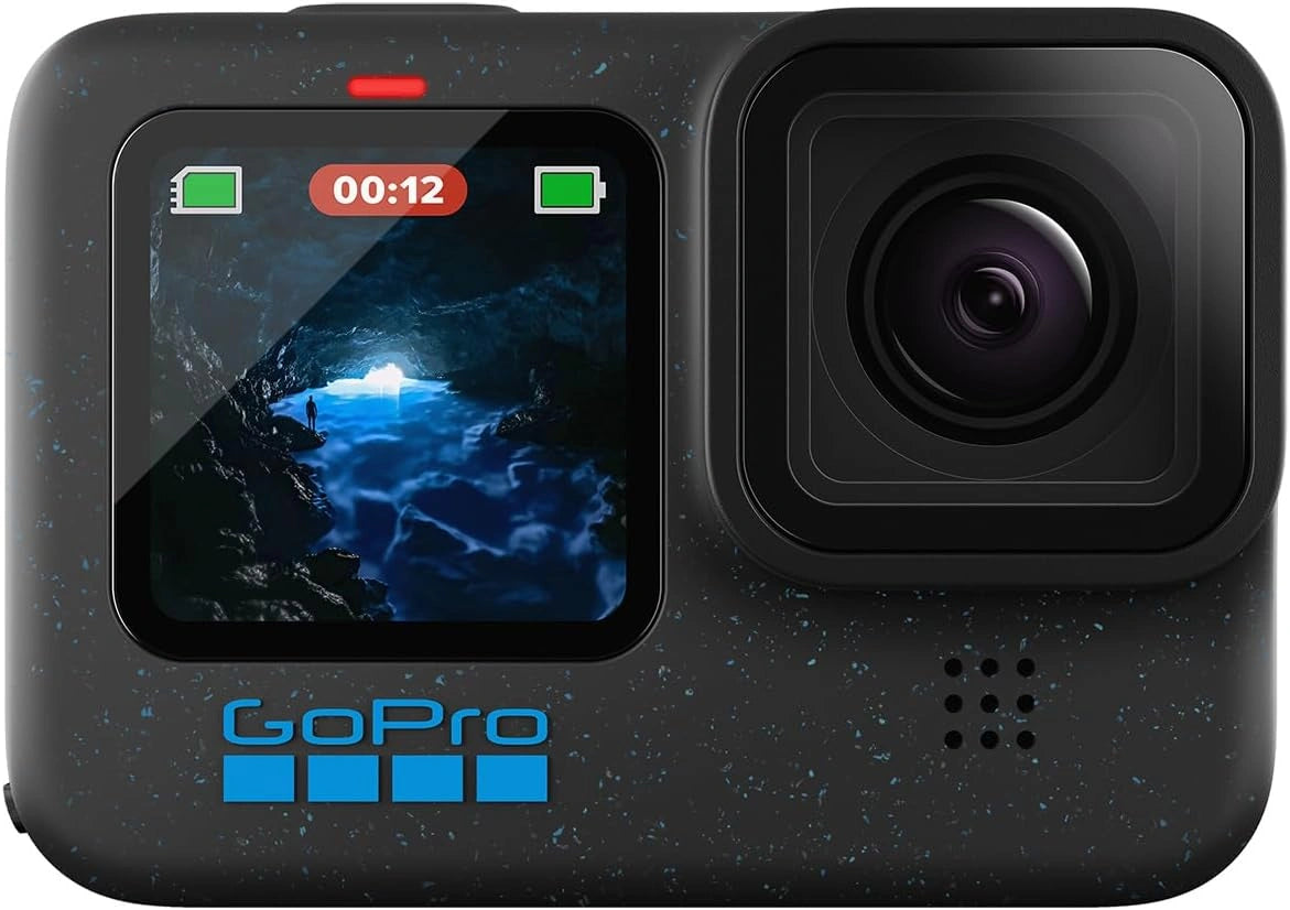 Caméra d'Action GoPro HERO12 Black Étanche 5.3K UHD, Photos 27MP, HDR, Stabilisation