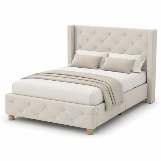 lit-simple-90-x-200-en-velours-rose-avec-sommier-a-lattes-et-tete-capitonnee-pdtjjf7053lp